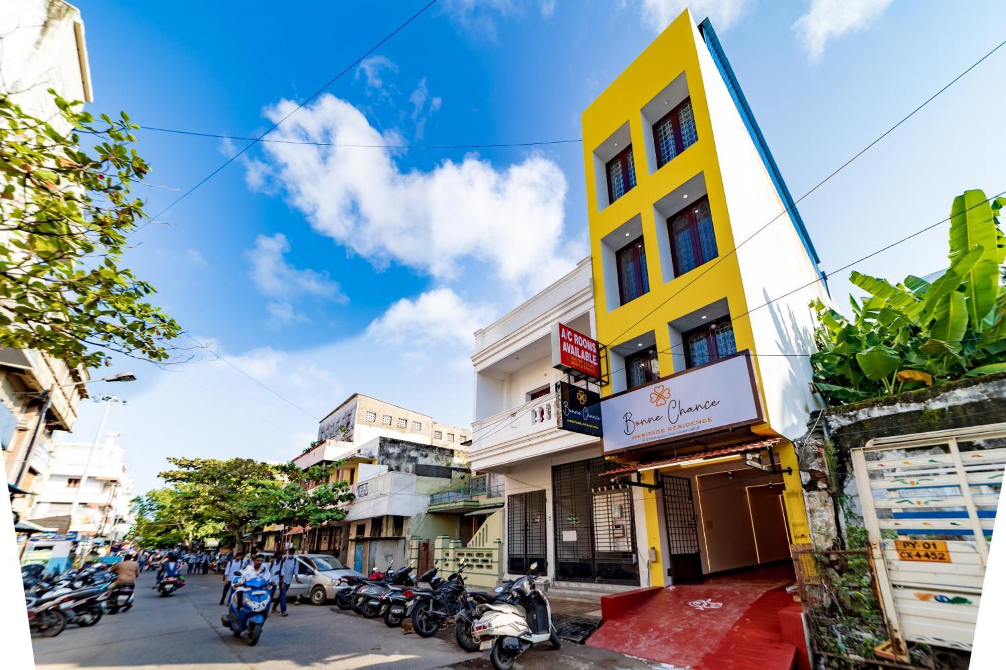 Bonne Chance Heritage Residence Pondicherry Exterior photo